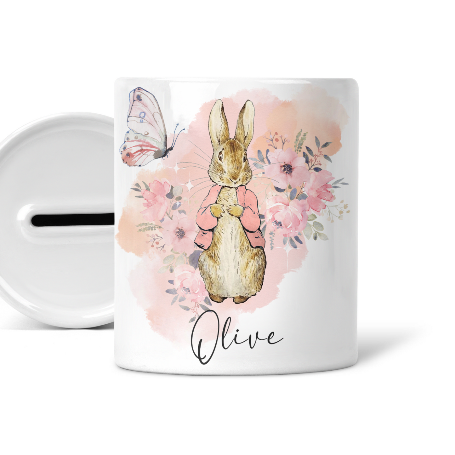 Personalised Beatrix Potter Themed Money Box