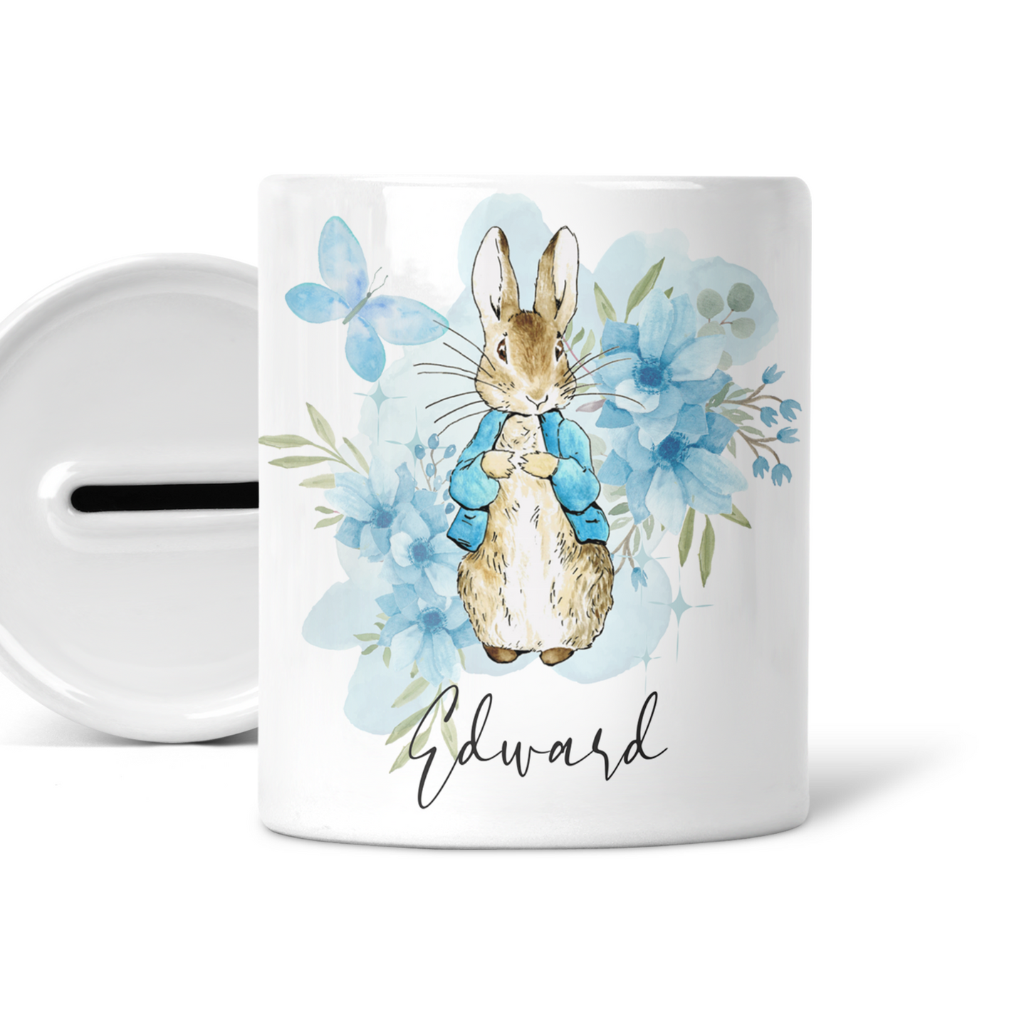 Personalised Beatrix Potter Themed Money Box
