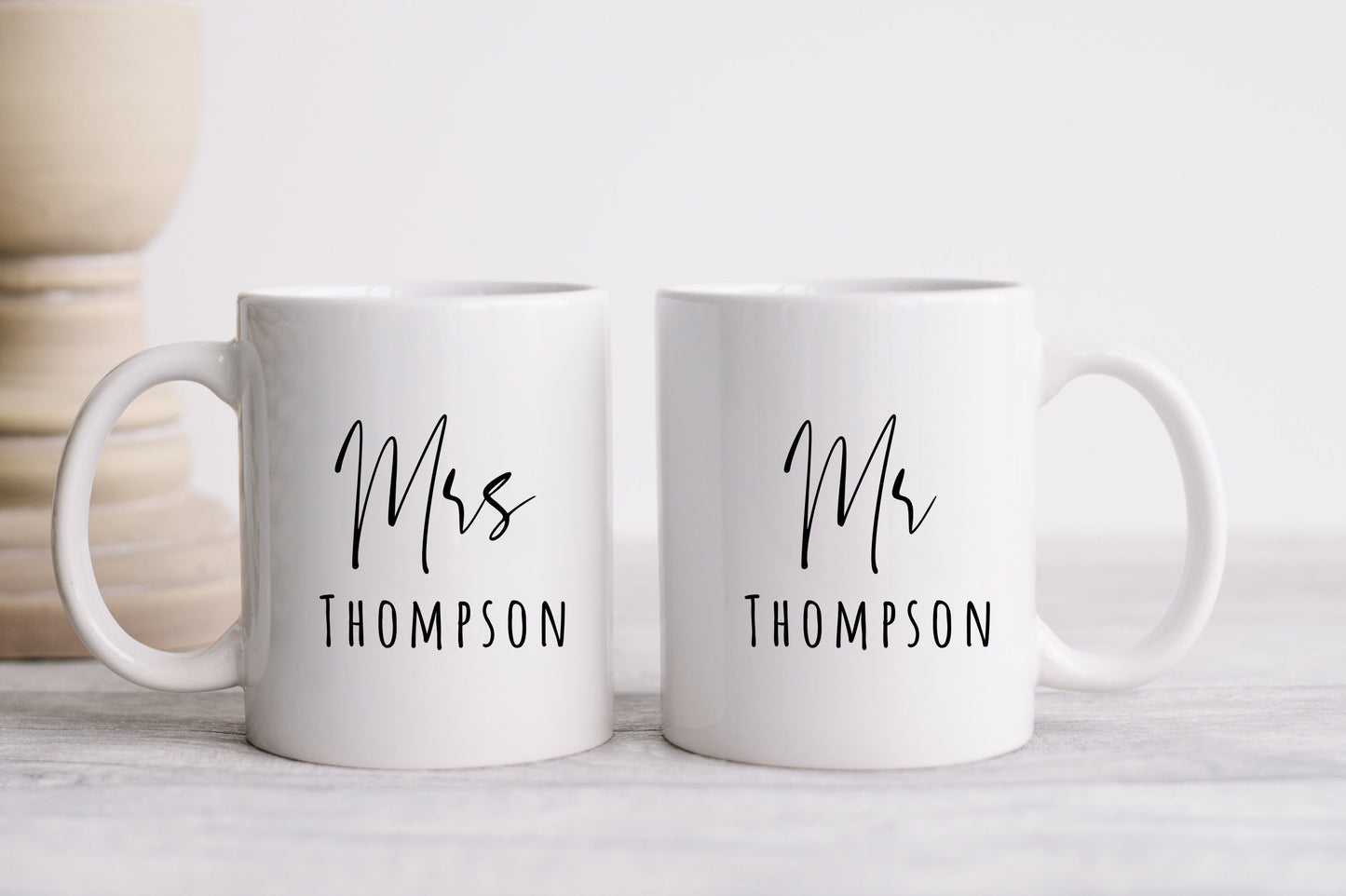 Mr & Mrs Personalised Mugs | Wedding Gift | Engagement | Anniversary | Coffee Mug | Couples gifts | newly weds