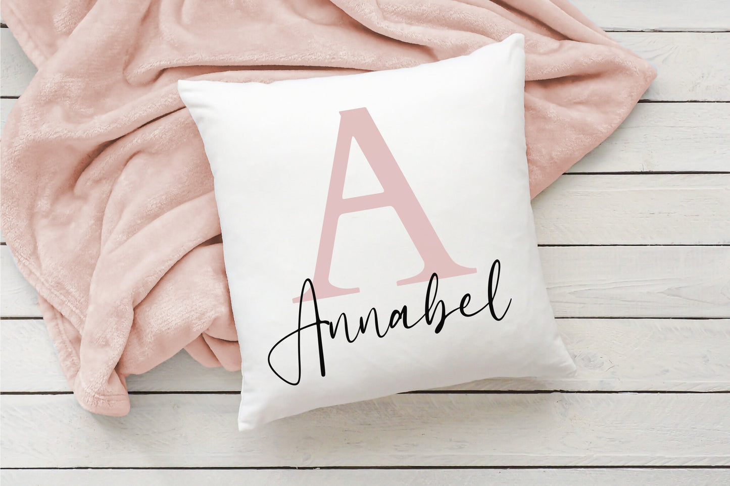 Initial Name Cushion | Boy & Girl Cushion Designs | Bedroom Deco | Nursery Decor | Baby Gift | Cuddle Cushion | Birthday Gift Ideas