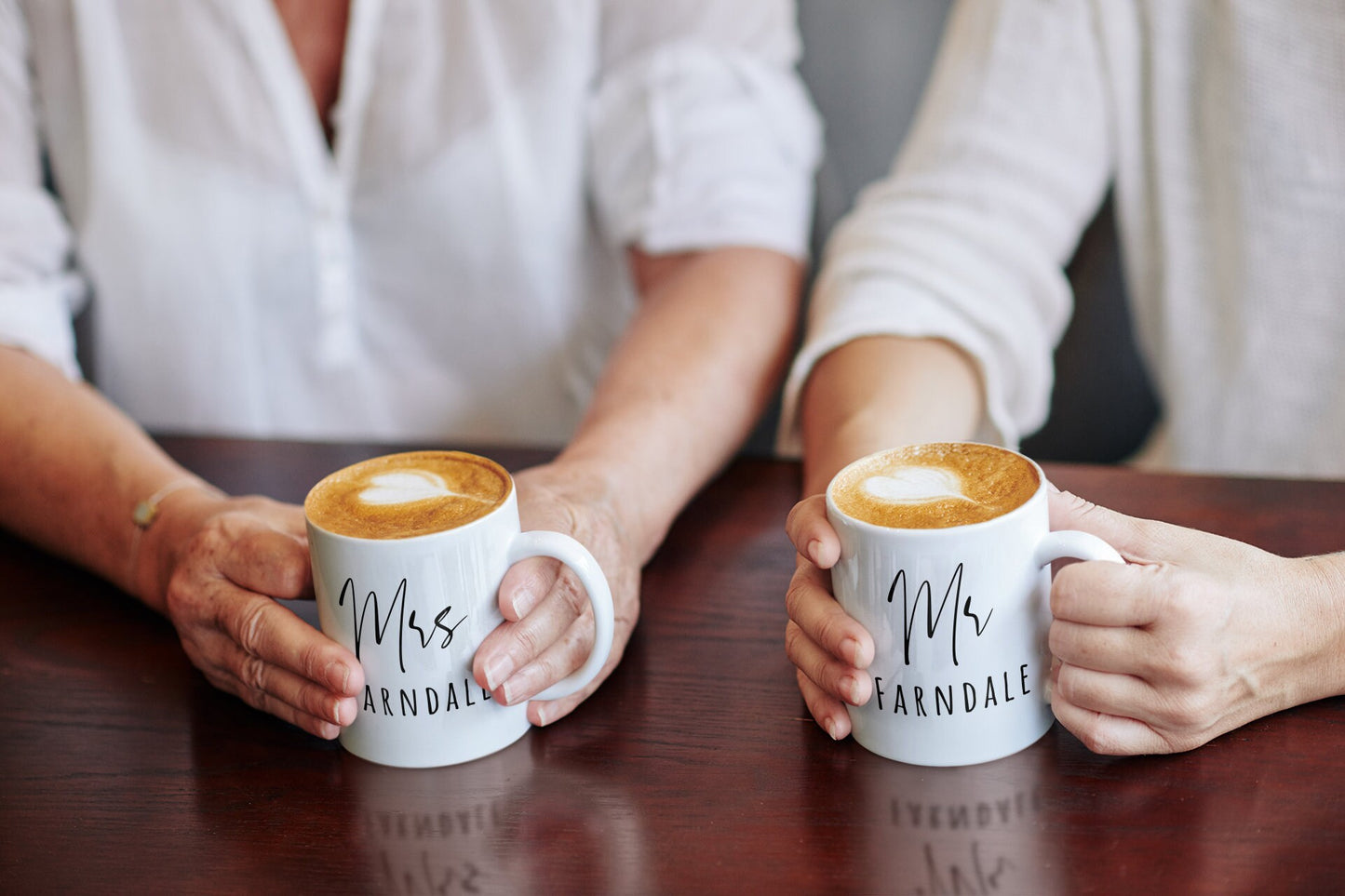Mr & Mrs Personalised Mugs | Wedding Gift | Engagement | Anniversary | Coffee Mug | Couples gifts | newly weds