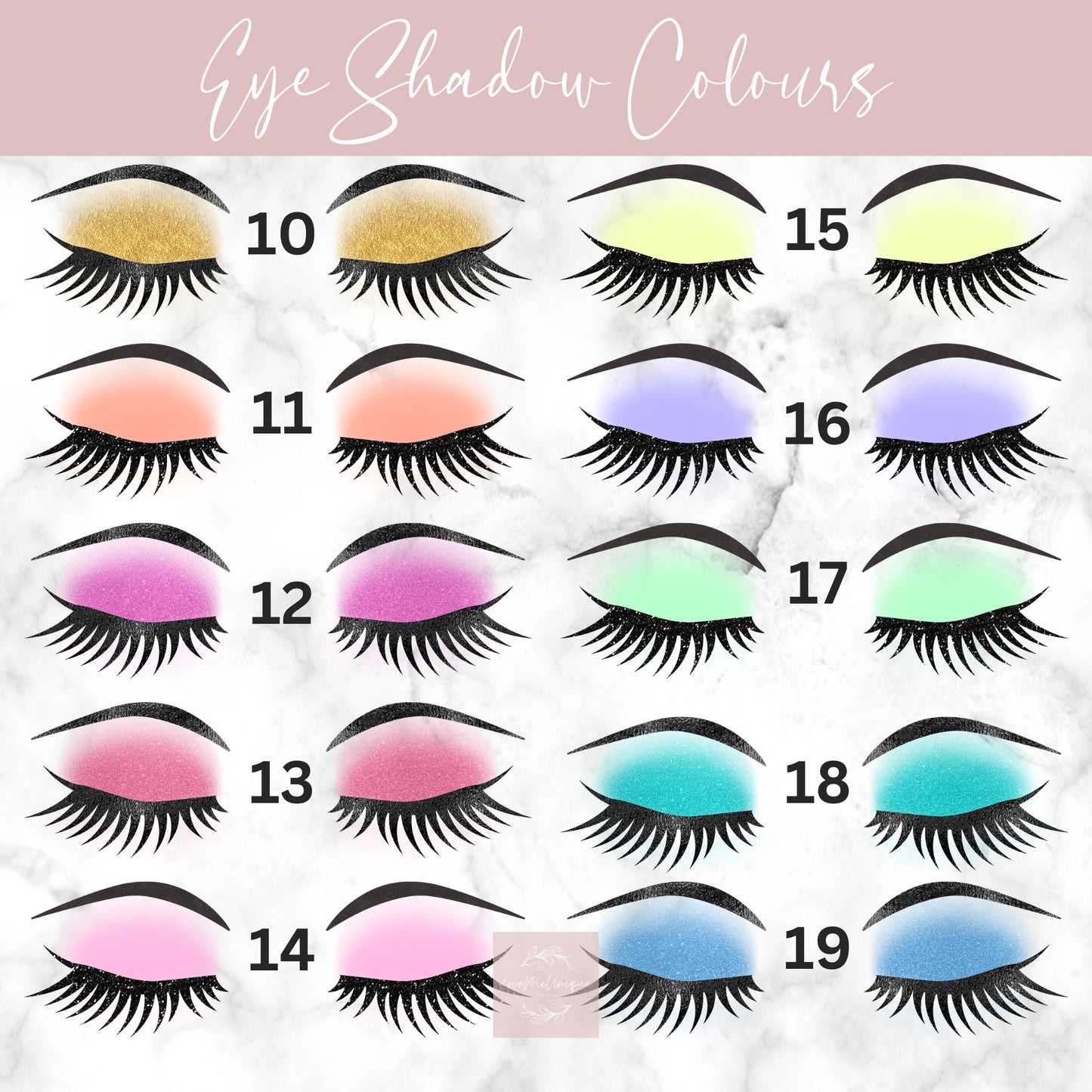 Personalised Make Up Brush Holder Eyelash