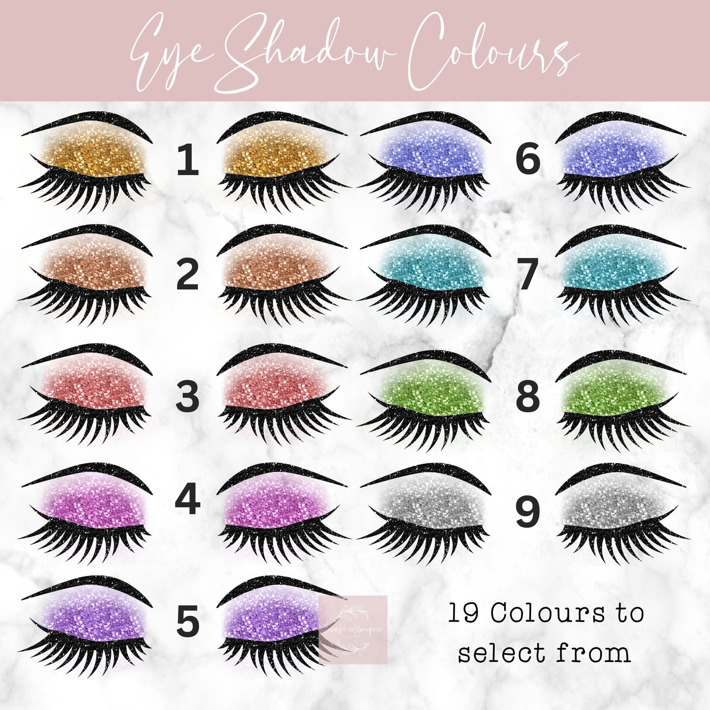 Personalised Make Up Brush Holder Eyelash