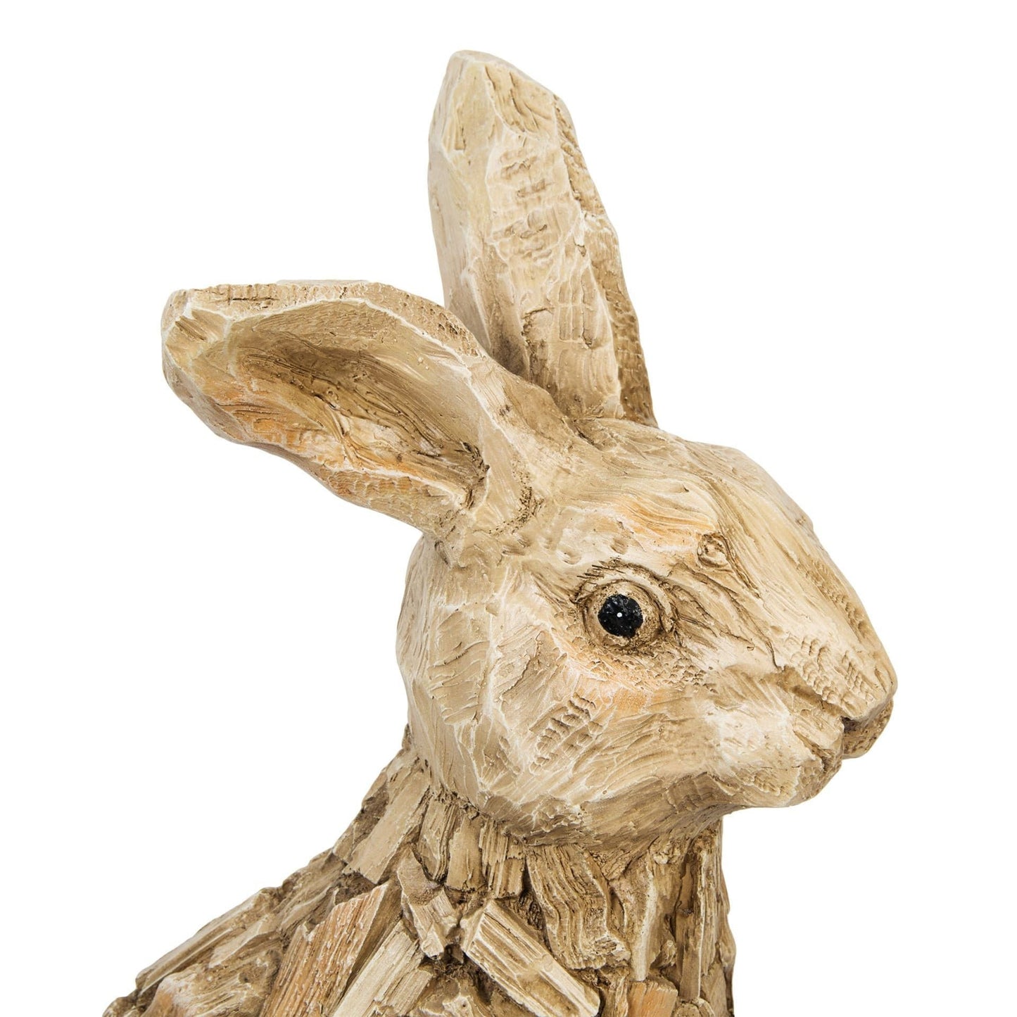 Rabbit Resin Ornament - 51cm Hand painted | home decor | driftwood | country home | farmhouse | unique decor