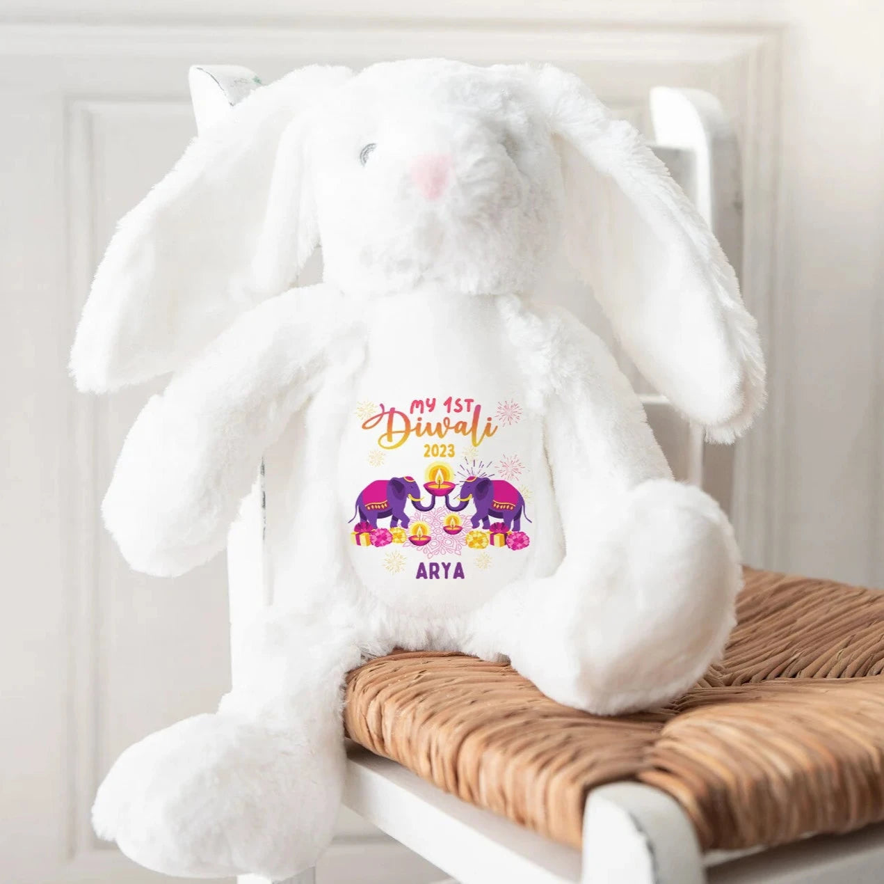 My 1st Diwali Rabbit Teddy