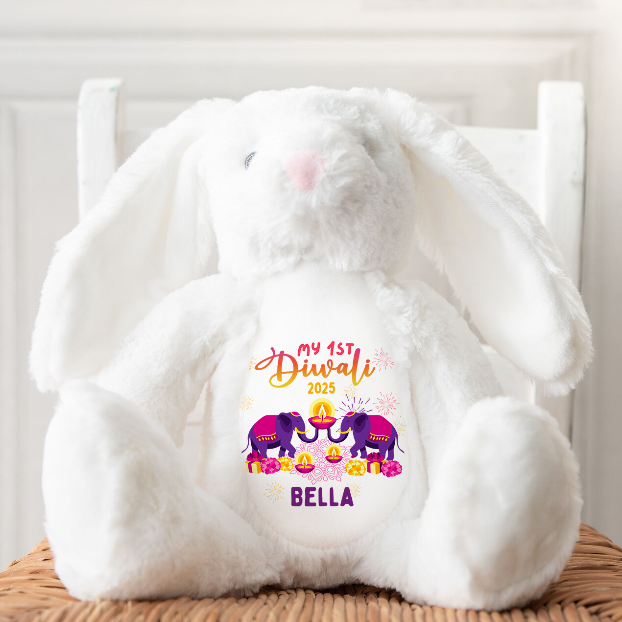 My 1st Diwali Rabbit Teddy
