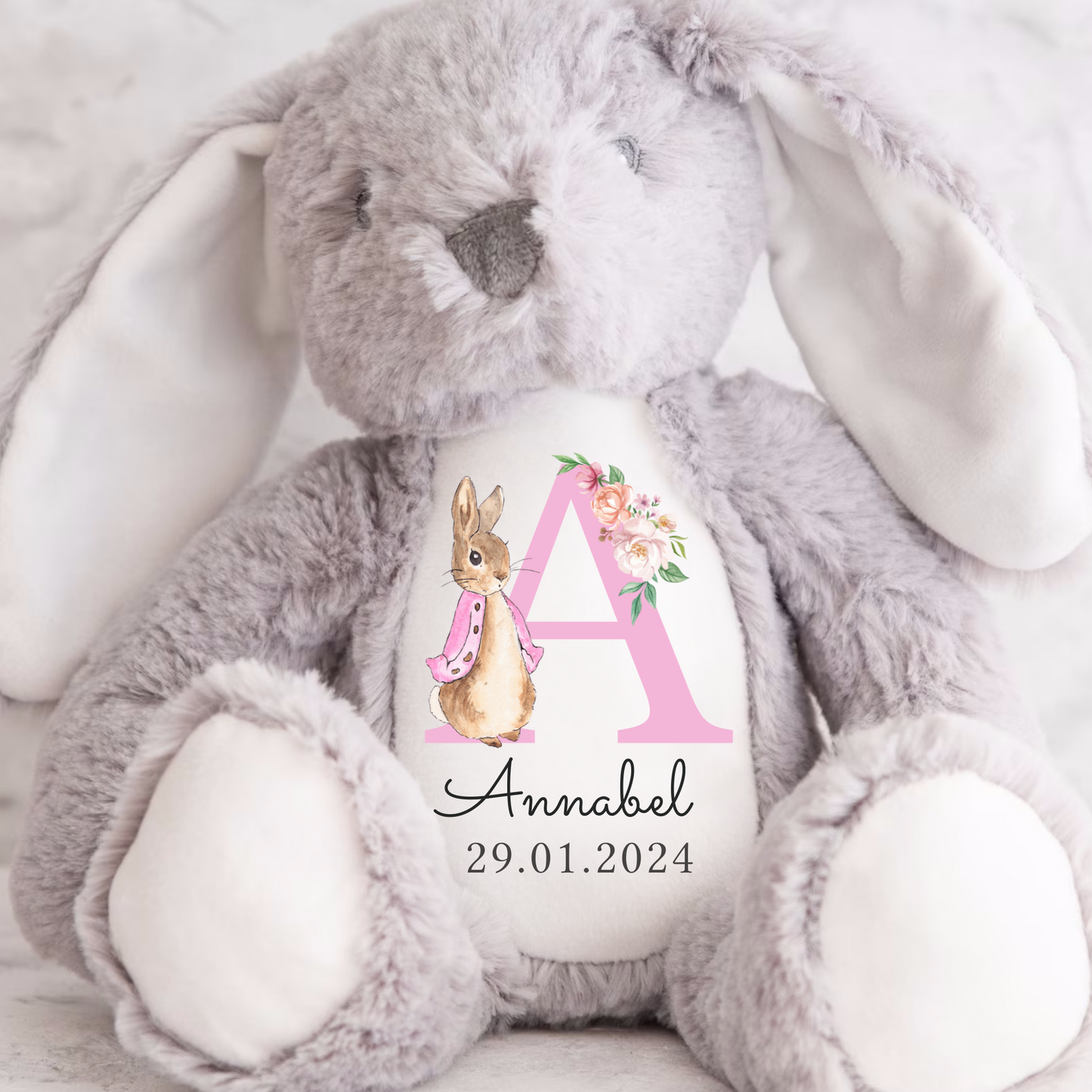 Personalised Rabbit Teddy Arley Oaks