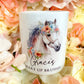 Personalised Make Up Brush Holder Horse | Dressing Table Accessories Organiser | Pen Pot, Unusual Pony Lover Gift, Ceramic Birthday Gift