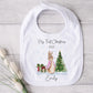 My First Christmas Baby Grow Personalised | Peter Rabbit | Vest, Sleepsuit, Romper, Bib Unisex Babygrow | Christmas Outfit | Baby Clothes