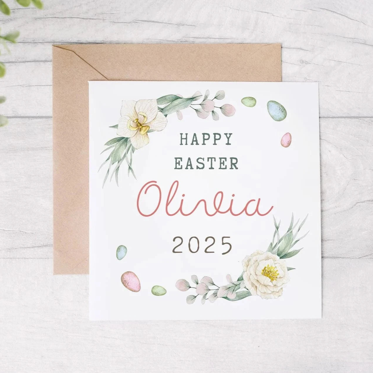 Happy Easter Greeting Card